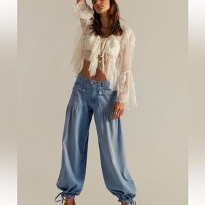 Free People We The Free Lotus Balloon Jeans